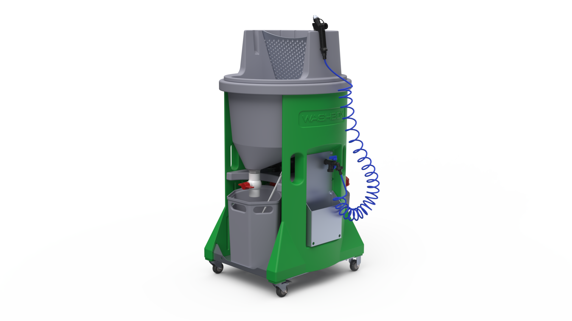 Washbox Rocket | Mobile Closed Loop Wash station for Construction Trades AU/NZ 240v