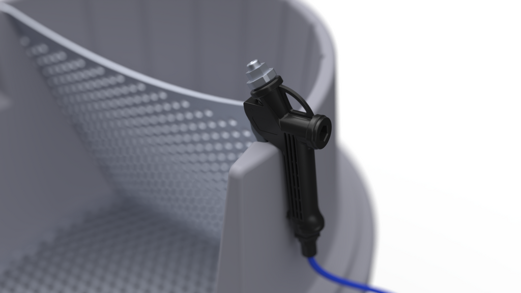 Washbox Rocket | Mobile Closed Loop Wash station for Construction Trades US18V/110V