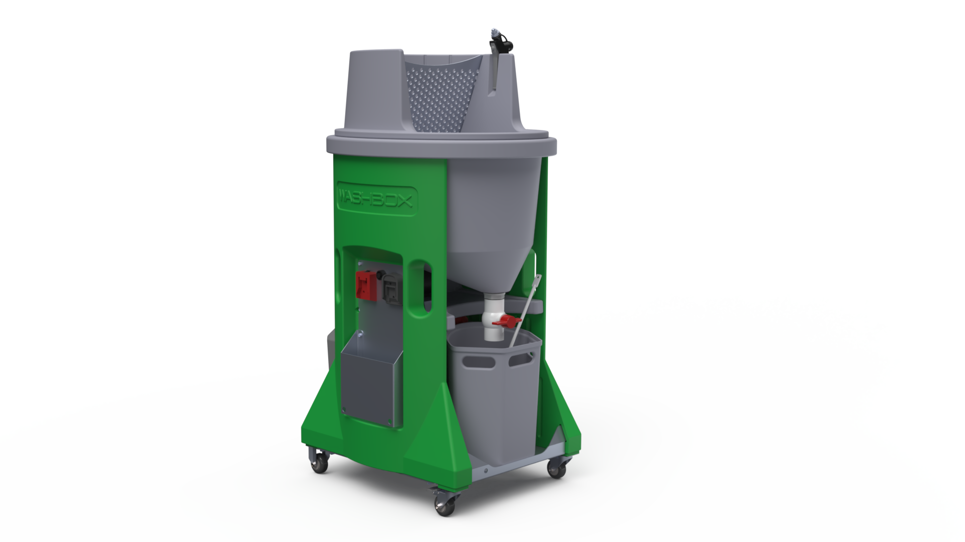 Washbox Rocket | Mobile Closed Loop Wash station for Construction Trades AU/NZ 240v