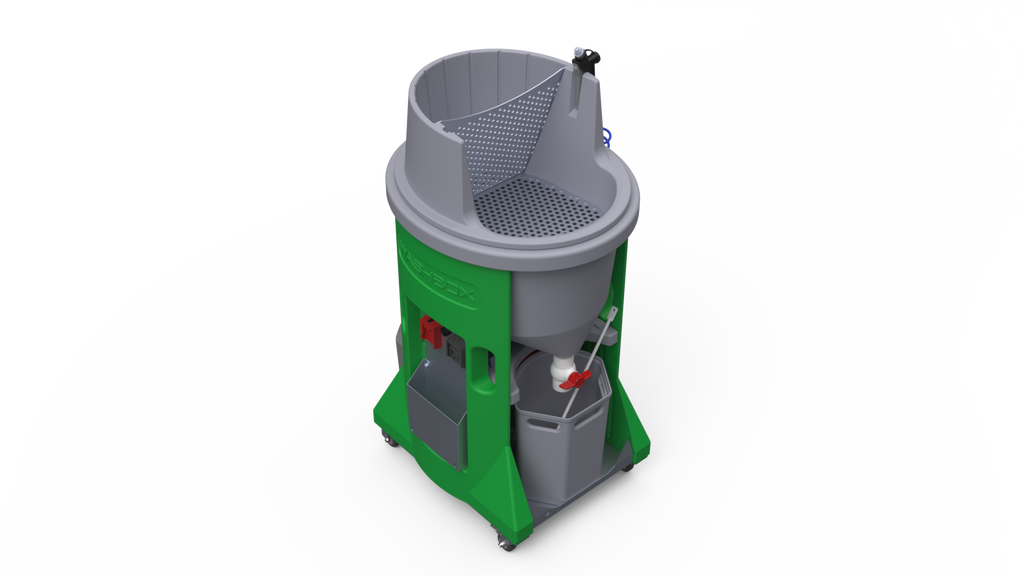 Washbox Rocket | Mobile Closed Loop Wash station for Construction Trades US18V/110V