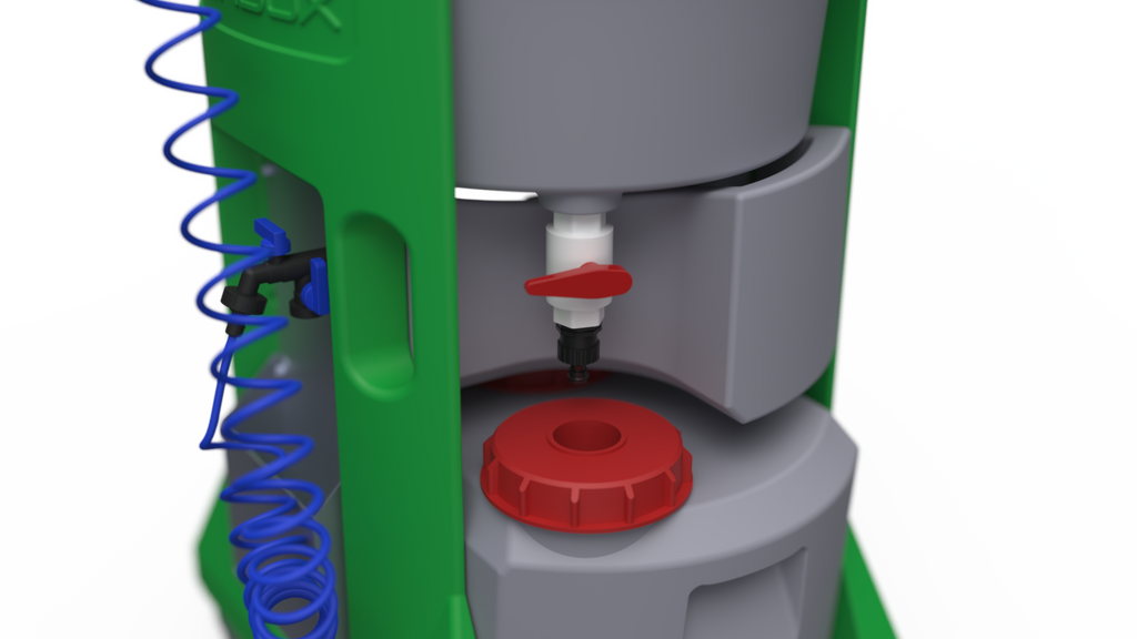 Washbox Rocket | Mobile Closed Loop Wash station for Construction Trades AU/NZ 240v
