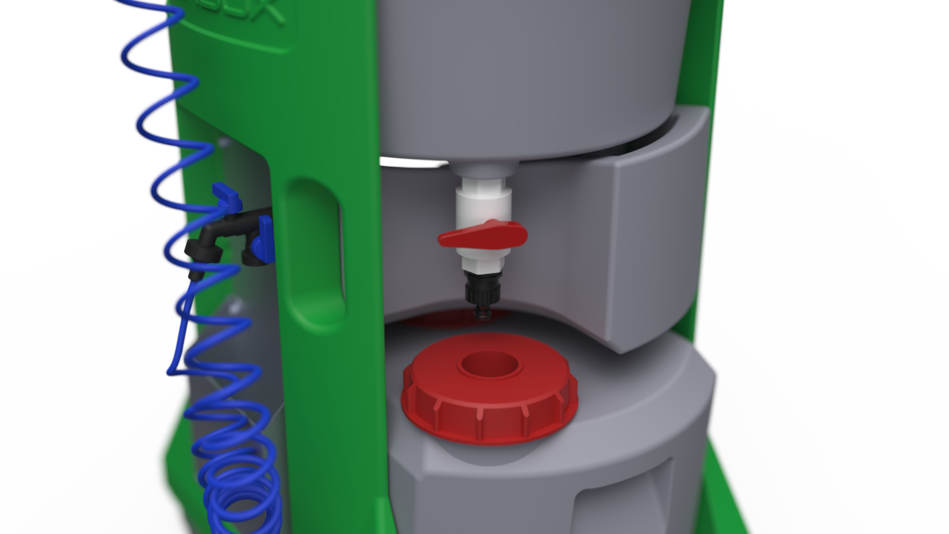 Washbox Rocket | Mobile Closed Loop Wash station for Construction Trades AU/NZ 240v
