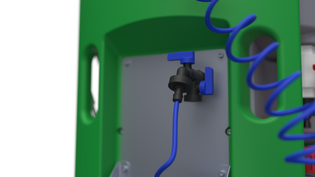 Washbox Rocket | Mobile Closed Loop Wash station for Construction Trades US18V/110V