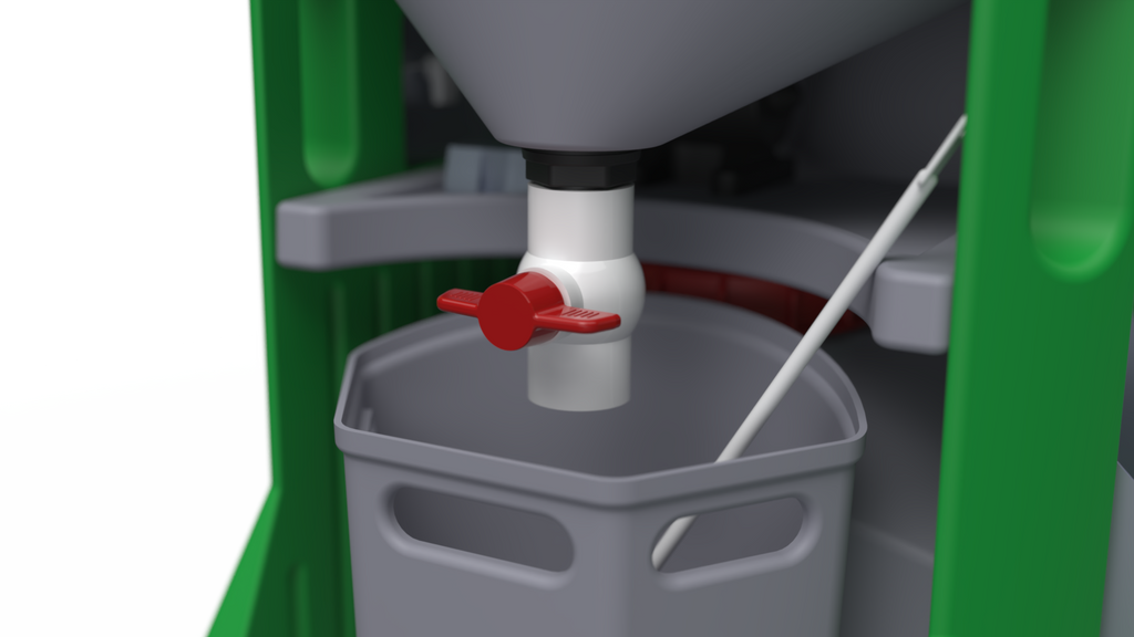 Washbox Rocket | Mobile Closed Loop Wash station for Construction Trades US18V/110V