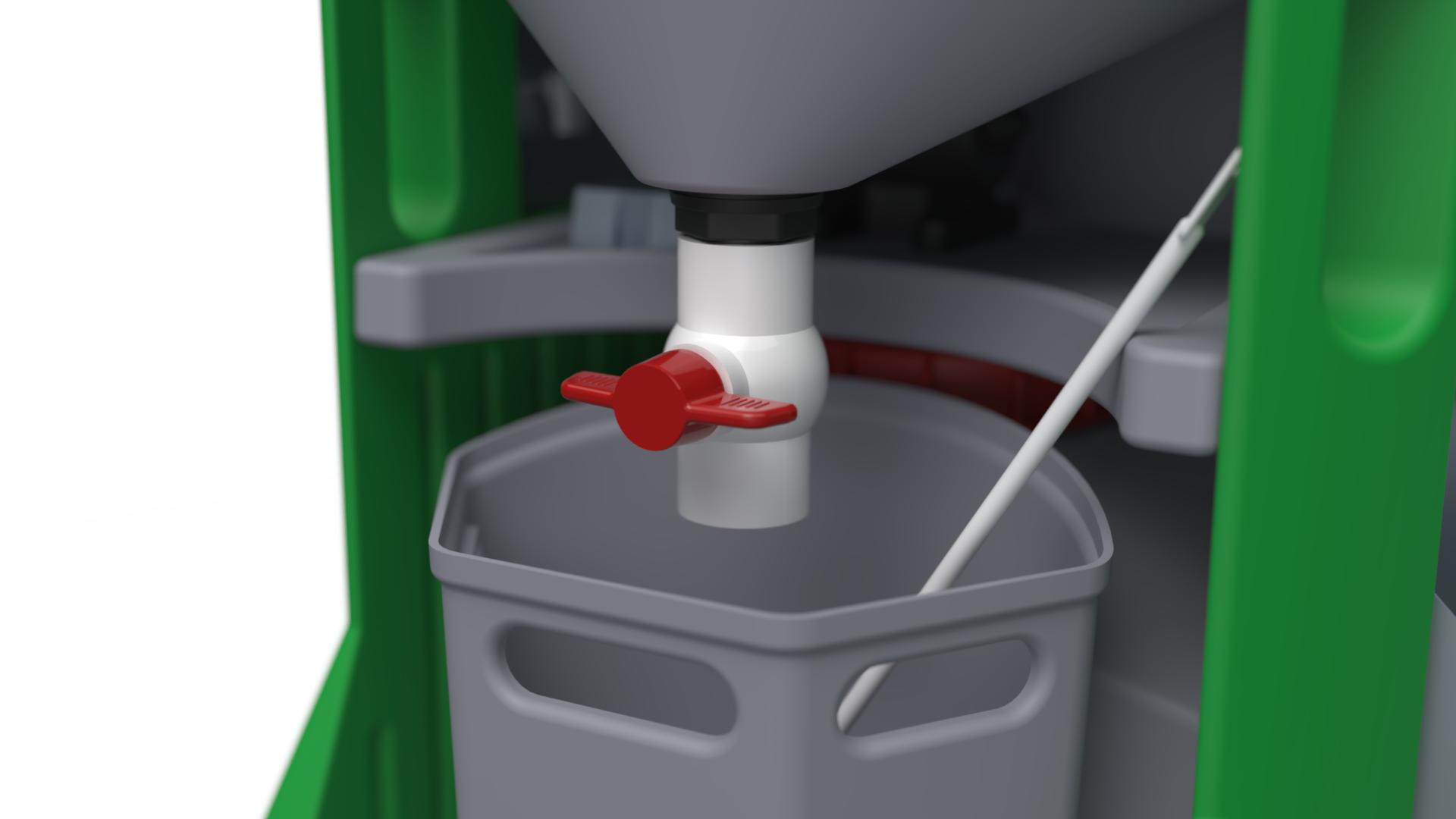 Washbox Rocket | Mobile Closed Loop Wash station for Construction Trades US18V/110V