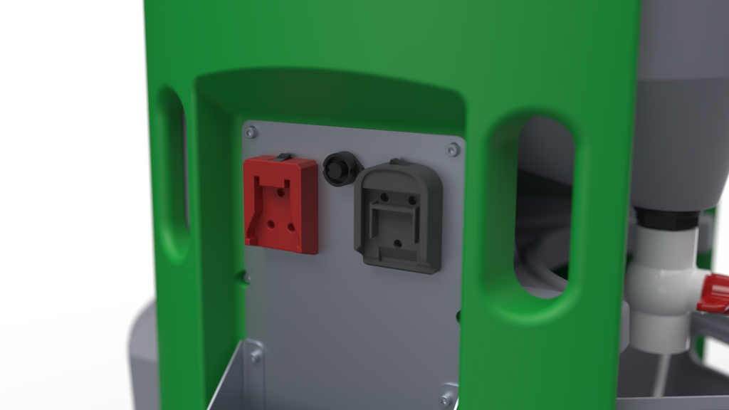 Washbox Rocket | Mobile Closed Loop Wash station for Construction Trades US18V/110V