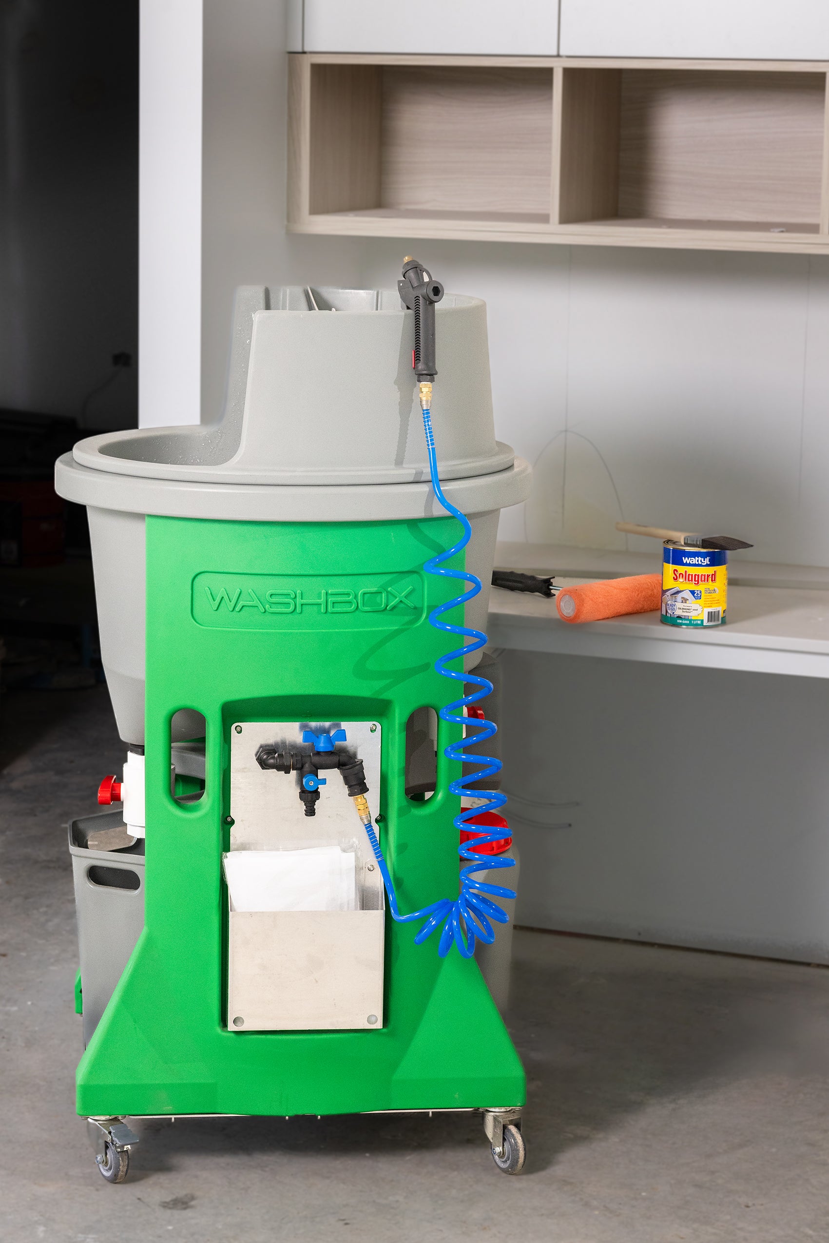 Washbox Rocket | Mobile Closed Loop Wash station for Construction Trades AU/NZ 240v