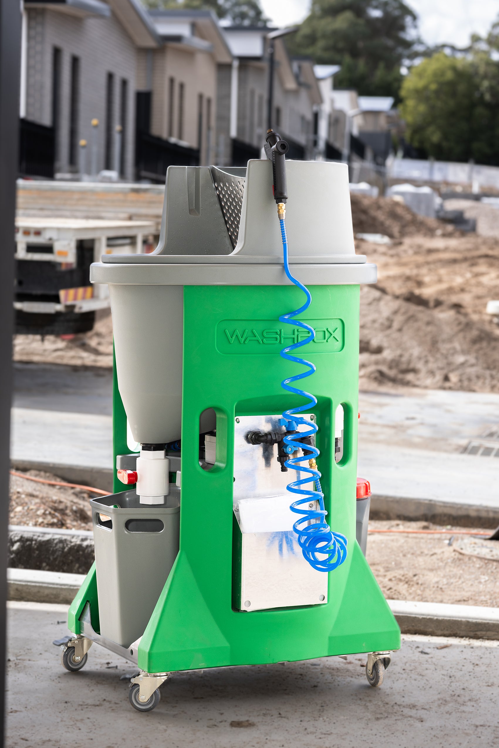 Washbox Rocket | Mobile Closed Loop Wash station for Construction Trades AU/NZ 240v