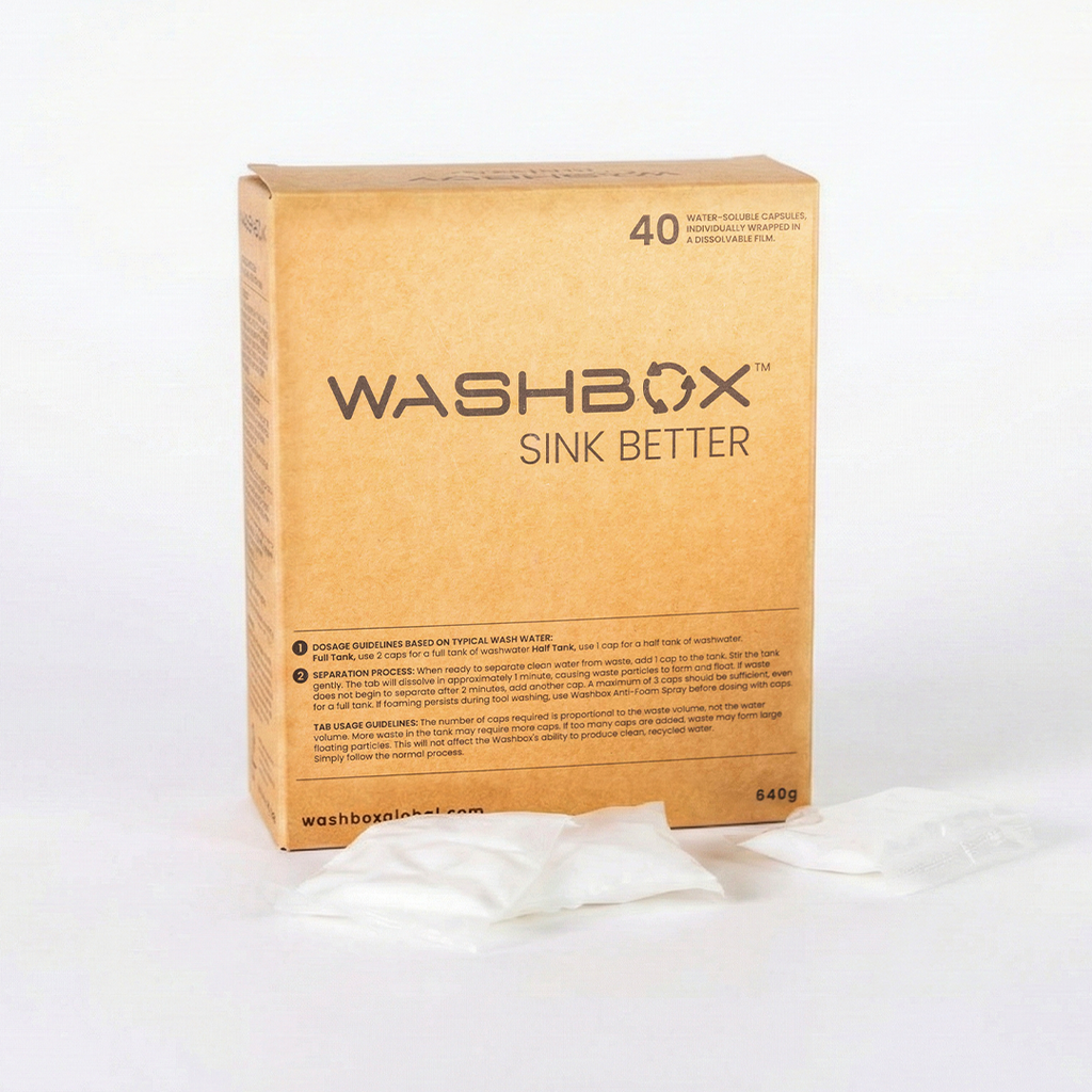 Washbox Clean Water Capsules (Box of 40)