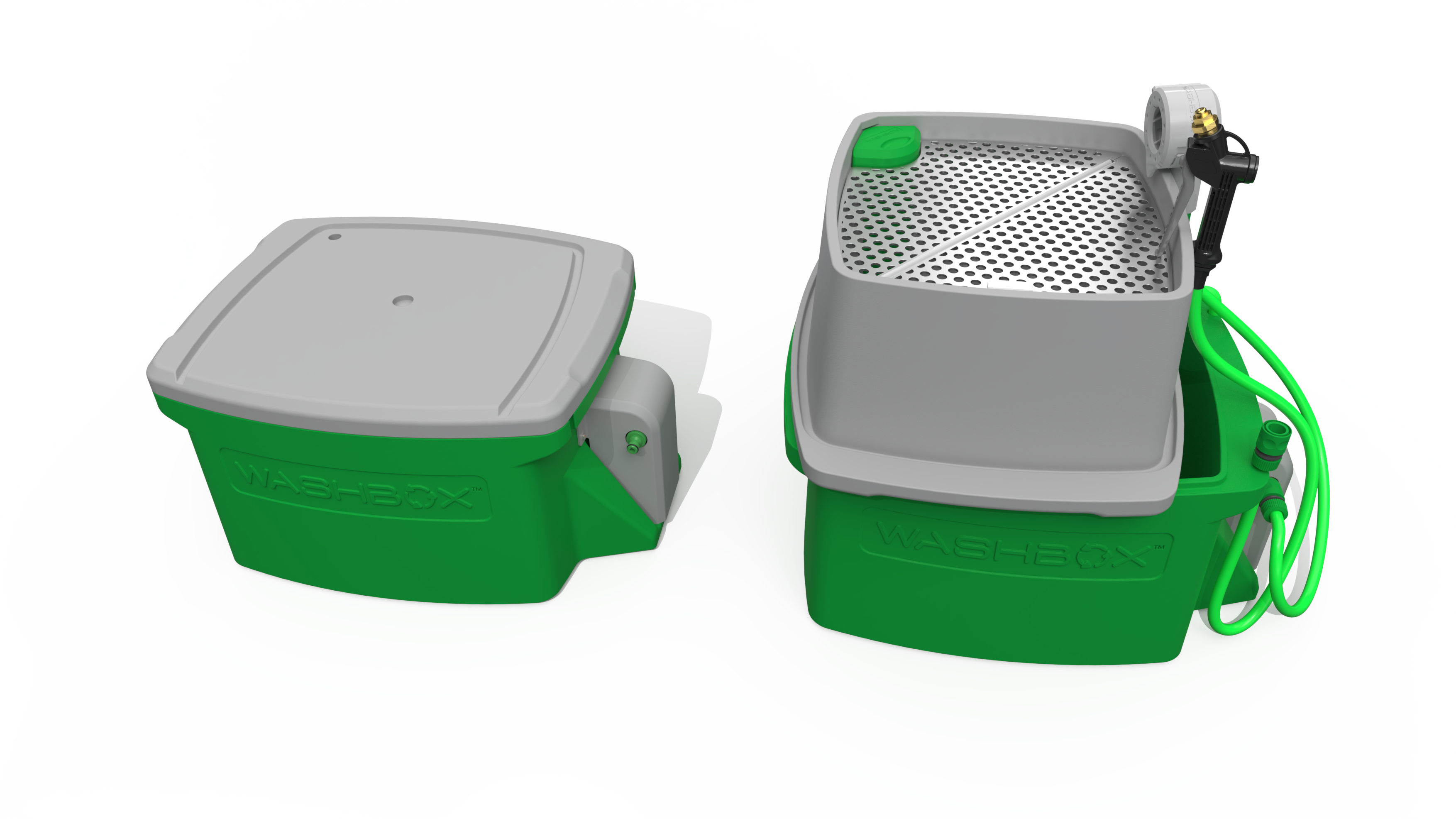 Washbox Rover | Portable battery powered wash station for vans and small sites AU/NZ