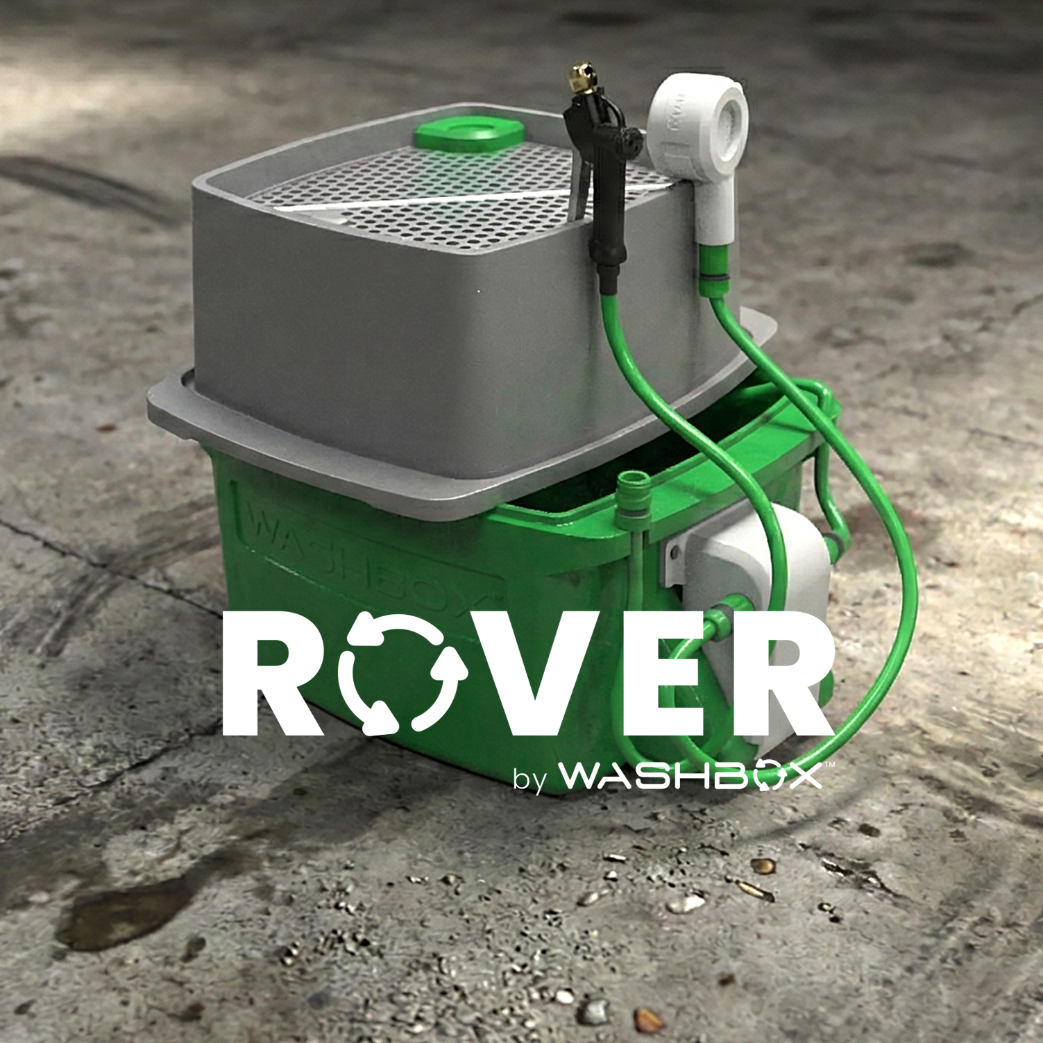 Washbox Rover | Portable battery powered wash station for vans and small sites AU/NZ