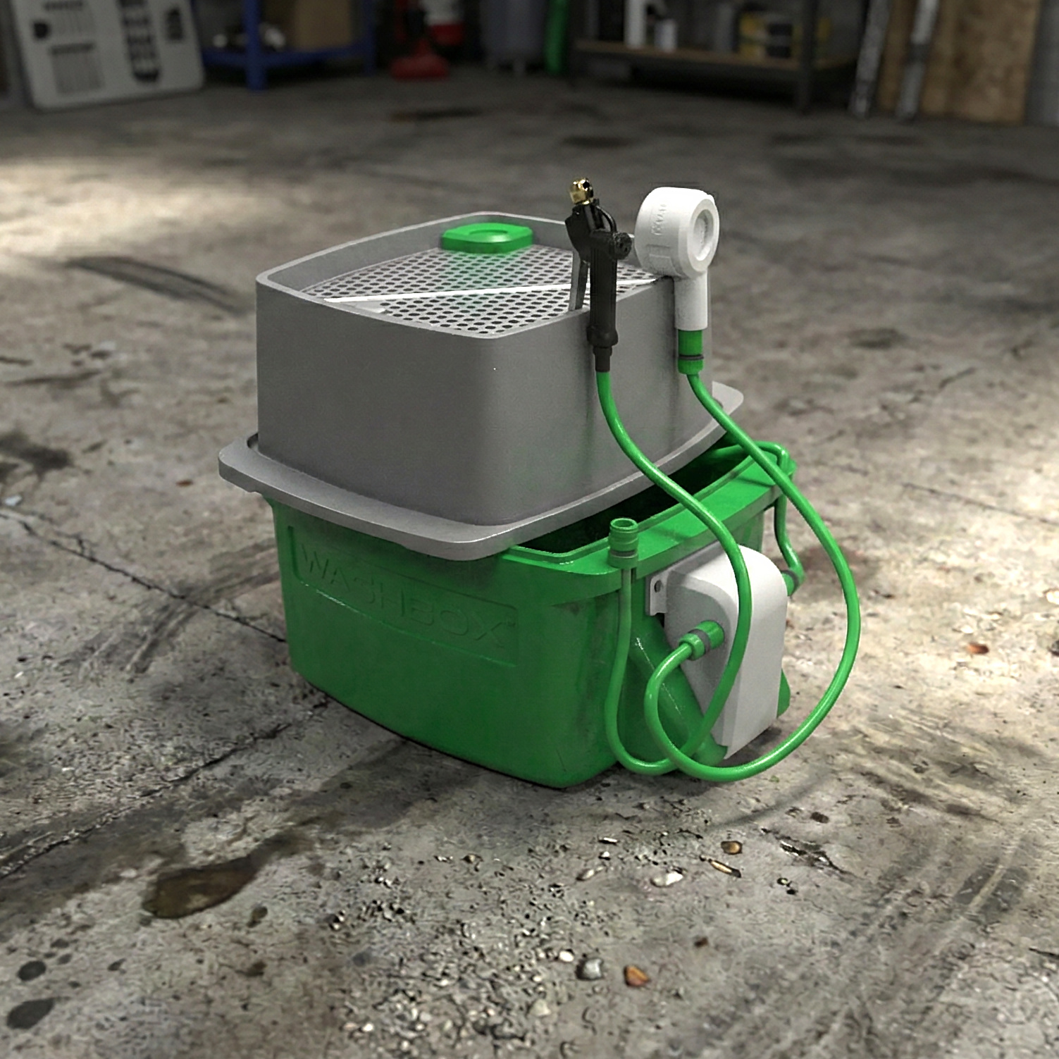 Washbox Rover | Portable battery powered wash station for vans and small sites AU/NZ